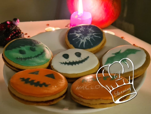 Biscuits d'Halloween (glaçage royal + biscuit)
